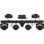 CHAUVET DJ GigBAR Move + ILS 5-in-1 Lighting System with Moving Heads, Pars, Derbys, Strobe, and Laser Effects