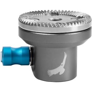 Kondor Blue 15mm Rosette Single-Rod Clamp (Space Gray)