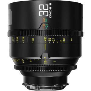 DZOFilm 32mm T2.8 Gnosis Macro Prime Lens (LPL with PL & EF Mounts, Meters)