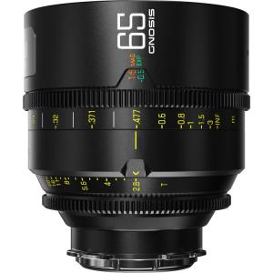 DZOFilm 65mm T2.8 Gnosis Macro Prime Lens (LPL with PL & EF Mounts, Meters)