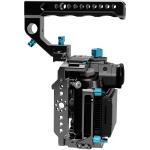 Kondor Blue Camera Cage with Top Handle for Panasonic Lumix GH6/GH7 (Space Gray)