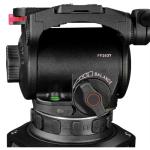 Cartoni Focus 10 Fluid Head Kit with 2-Stage Aluminum SmartStop SDS Tripod (100mm)