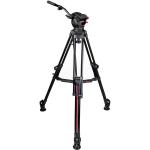 Cartoni Focus 10 Fluid Head Kit with 2-Stage Aluminum SmartStop SDS Tripod (100mm)