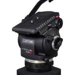Cartoni Focus 22 Tripod System with 2-Stage Aluminum Legs, Mid-Level Spreader, and Bag