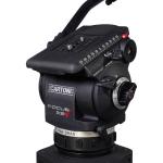 Cartoni Focus 22 Tripod System with 2-Stage Carbon Fiber Legs, Mid-Level Spreader, and Bag