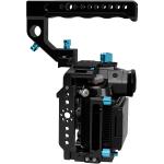 Kondor Blue Camera Cage with Top Handle for Panasonic Lumix GH6/GH7 (Raven Black)