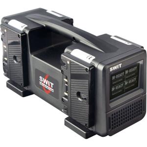 SWIT PC-P461A 4-Bay Simultaneous Fast Charger (Gold Mount)