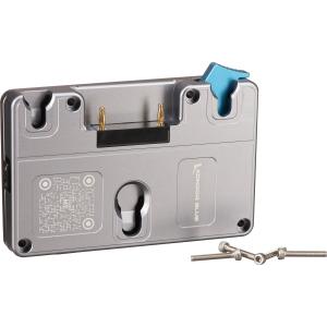 Kondor Blue Gold Mount Battery Plate for Blackmagic URSA Mini (Space Gray)