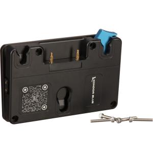 Kondor Blue Gold Mount Battery Plate for Blackmagic URSA Mini (Raven Black)