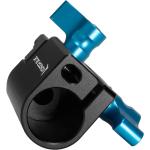Kondor Blue 5/8" Baby Pin Spigot Receiver to NATO Clamp Adapter (Raven Black)