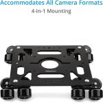 Proaim Breeza Video/Film Camera Dolly Slider with Track Ends