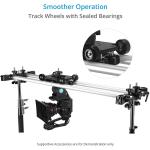 Proaim Polaris Mini Portable Camera Dolly with Universal Track Ends