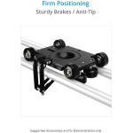 Proaim Polaris Mini Portable Camera Dolly with Universal Track Ends