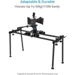 Proaim Breeza Pro Camera Dolly and Track Bundle