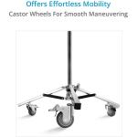 Proaim Baby Junior Triple Riser Wheeled Stand (12.2')
