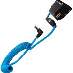 Kondor Blue DC 2.1mm to DMW-BLK22 Dummy Battery Cable for Lumix GH7, GH6, S5II & S5IIX