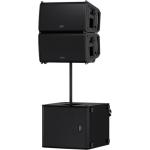 QSC LA 112 2400W Active 12" Line Array Loudspeaker (Black)