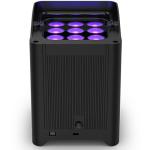 CHAUVET DJ Freedom Flex H9 IP Weather-Resistant Battery-Powered RGBAW+UV LED PAR Kit with Charging Case (6-Pack)