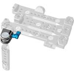 Kondor Blue AKS Rod Clamp for Sony FX6 Camera Cage (Space Gray)