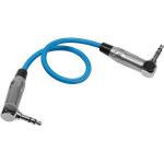 Kondor Blue 3.5mm to 3.5mm Right-Angle Timecode Audio Cable (10")
