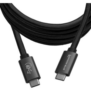 Kondor Blue USB-C Cable (6', Raven Black)