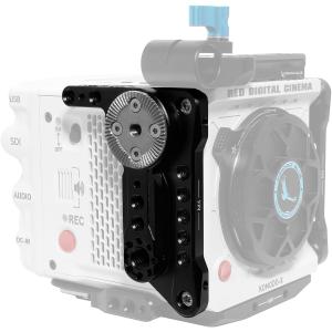 Kondor Blue Right-Side Plate for RED KOMODO-X (Raven Black)