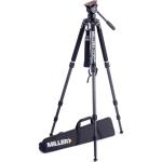 Miller AIRV Fluid Head with Solo-Q 75 3-Stage Carbon Fiber Tripod & Soft Case Kit