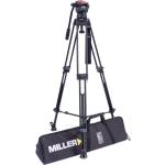 Miller Versa CXV10 Head, Toggle 2-Stage Tripod, Mid-Level Spreader, Rubber Feet & Soft Case Kit