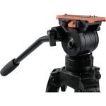 Miller AirVPlus Fluid Head with Solo-Q 75 2-Stage Carbon Fiber Tripod & Soft Case Kit
