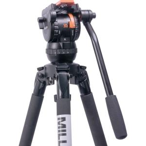 Miller Versa CXV2 Fluid Head, Solo 75 2-Stage Aluminum Tripod & Soft Case Kit