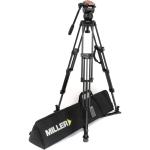 Miller Versa CXV6 Head, 75 Sprinter II 2-Stage Carbon Fiber Tripod, Ground Spreader & Soft Case Kit