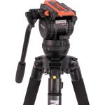 Miller Versa CXV6 Head, Solo-Q 75 3-Stage Carbon Fiber Tripod, & Soft Case Kit