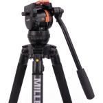 Miller Versa CXV6 Head, Solo-Q 75 3-Stage Carbon Fiber Tripod, & Soft Case Kit