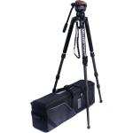 Miller Versa CXV14 Head, Solo-Q 100 3 -Stage Carbon Fiber Tripod & Soft Case Kit