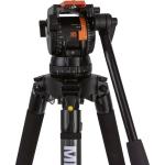 Miller Versa CXV14 Head, Solo-Q 100 2-Stage Carbon Fiber Tripod & Soft Case Kit