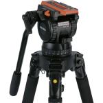 Miller Versa CXV14 Head, Solo-Q 100 3 -Stage Carbon Fiber Tripod & Soft Case Kit
