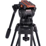 Miller Versa CXV14 Head, Toggle 2-Stage Alloy Tripod, Ground Spreader & Soft Case Kit