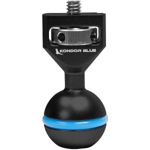 Kondor Blue 1/4"-20 Ball Head for Magic Arms (Black)