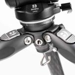 Benro Tortoise Columnless Carbon Fiber Tripod with Leveling Base 3