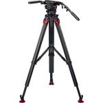 Sachtler flowtech 100 MS Carbon Fiber Tripod System with Cine 20 Fluid Head