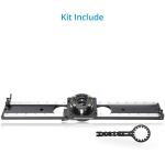 Proaim Flyking Professional Video Camera Slider with Mitchell Plate (3')