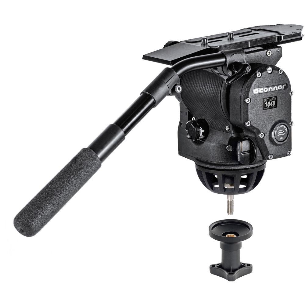 OConnor 1040 Fluid Head and 30L Tripod System with Ground Spreader
