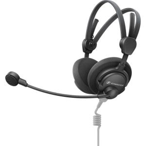 Sennheiser HMD 46 Dual-Ear On-Ear Open-Back Broadcast Headset with Dynamic Mic (No Cable)