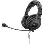 Sennheiser HMD 300 Dual-Ear Over-Ear Broadcast Headset with Dynamic Mic (No Cable)