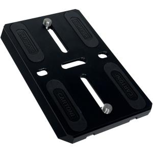 Cartoni Long Camera Plate for Third Axis Lambda 50 with 3/8"-16 Screws