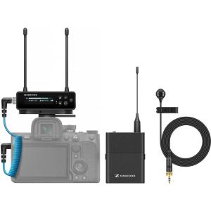 Sennheiser EW-DP ME 4 SET Camera-Mount Digital Wireless Cardioid Lavalier Mic System (Q1-6: 470 to 526 MHz)
