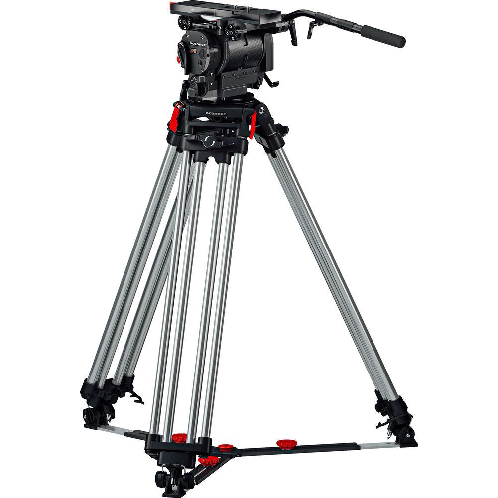OConnor 2575E Head & 150mm Cine Tripod System with Floor Spreader