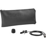 Shure WL183m Low-Profile Omnidirectional Lavalier Microphone with TA4F Connector (Black)