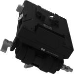 Kondor Blue Pro Battery Plate with Swiveling Rod Block (V-Mount, Raven Black)