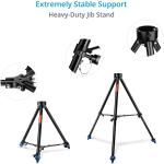 Proaim 40' Jumbo Film Production Kit with Jib Crane, Heavy-Duty Stand, Dolly & 3-Axis Pan/Tilt Head